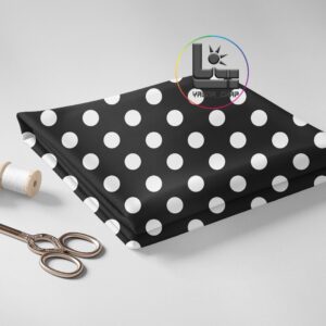 طرح خالدار زمینه مشکی | کد 6171