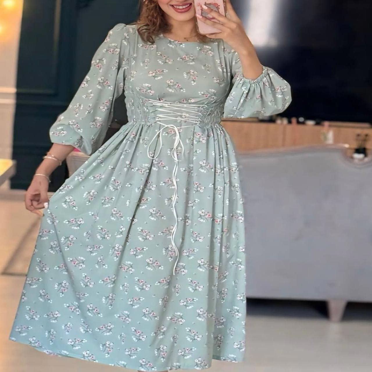 گل سبز پینترستی