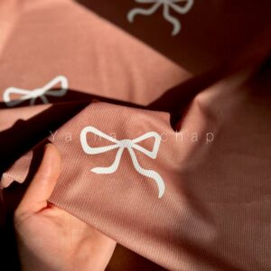 پاپیون گره ای شکلاتی | کد 6915