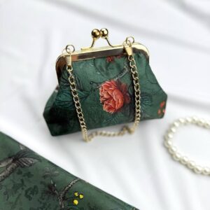 کیف پرنده سبز یلدایی | کد 002