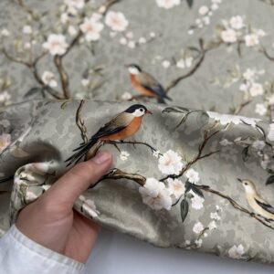 پرنده و‌ شکوفه پودری | کد 6926