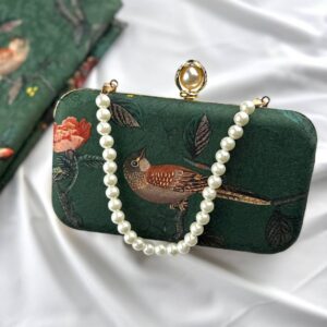 کیف بزرگ پرنده سبز یلدایی | کد 008