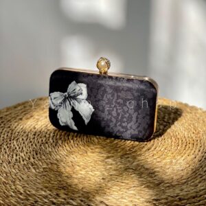 کیف پاپیون گیپور مشکی بزرگ کد 0015