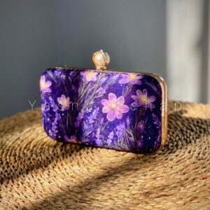 کیف بابونه ویولت بزرگ کد 0025